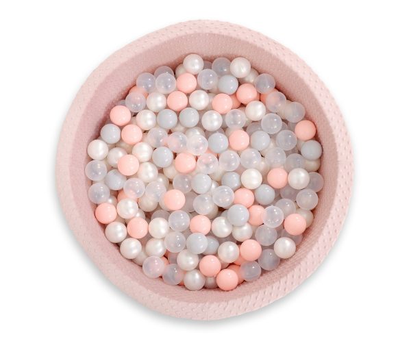 Plastic balls for the dry pool 50pcs - light gray - Image 3