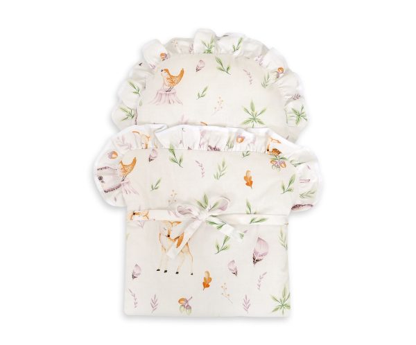Baby doll swaddling blanket - forest softness