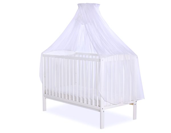 Mosquito-net made of chiffon - white - Image 2