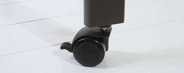 Baby cot castors - set black 4 pcs - Image 2