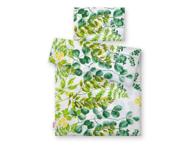 Baby cotton bedding set 2-pcs 120x90 cm- eucalyptus - Image 2