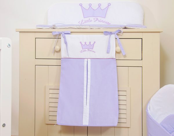 Diaper bag- Little Prince/Princess lilac - Image 3