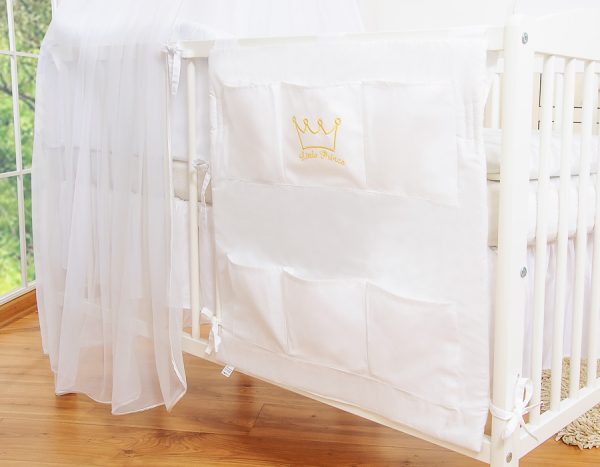Cot tidy- Little Prince/Princess white - Image 5