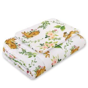 Bedding set 2-pcs 75x100cm NEWBORN - in the forest