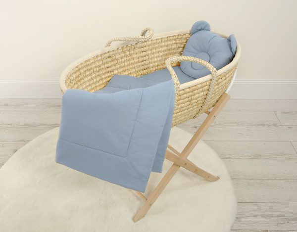 Blanket with pillow - 2pcs set - pastel blue - Image 3