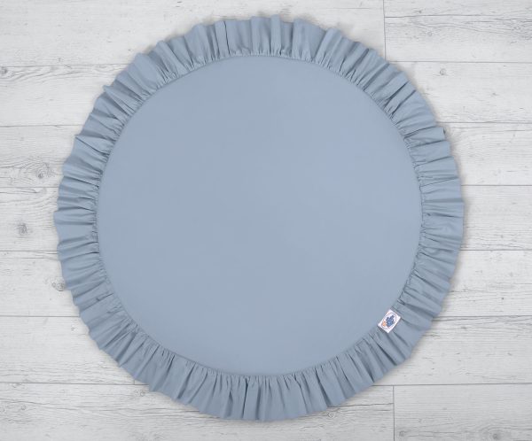Set: Hanging canopy + Floor play mat- pastel blue - Image 2