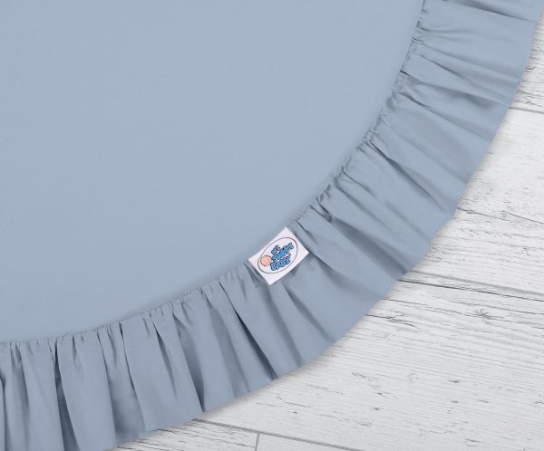 Set: Hanging canopy + Floor play mat + pillows - pastel blue - Image 2