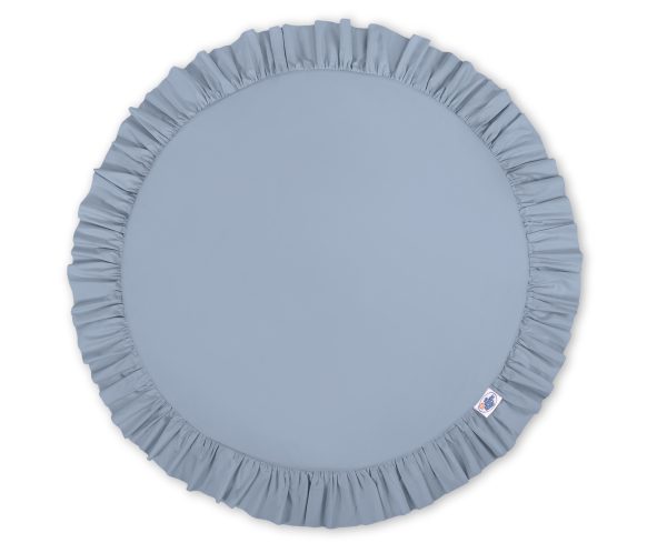 Floor play mat - pastel blue