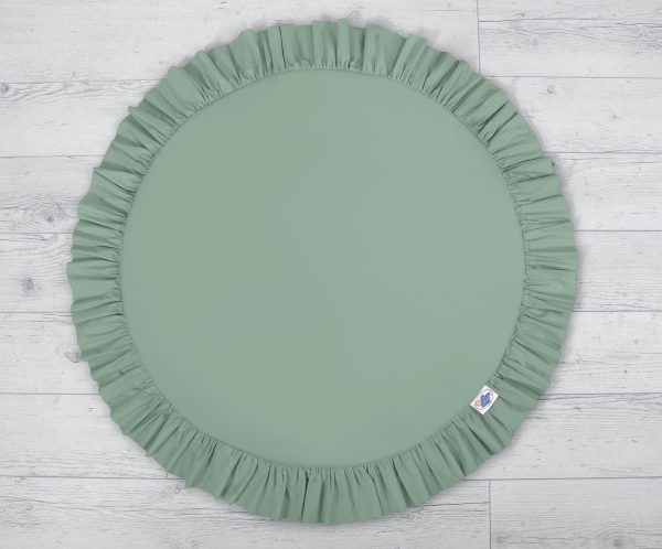 Set: Hanging canopy + Floor play mat- pastel green - Image 3