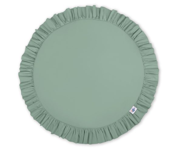 Floor play mat - pastel green