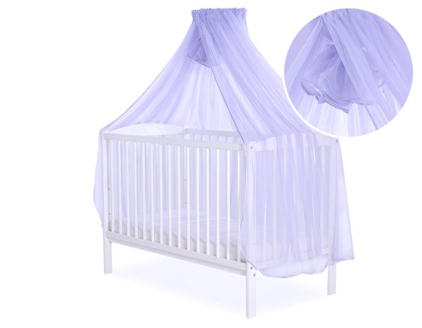 Mosquito-net made of chiffon - lilac