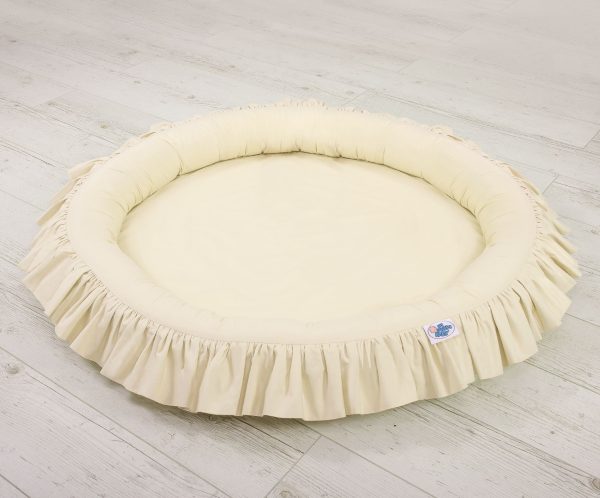 Nest with flounce - cream - Image 5