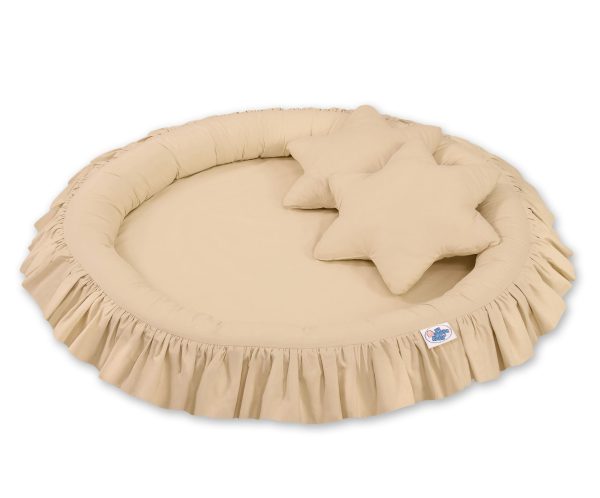 Nest with flounce - beige - Image 6