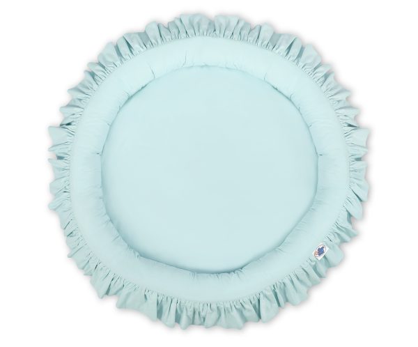 Nest with flounce - mint