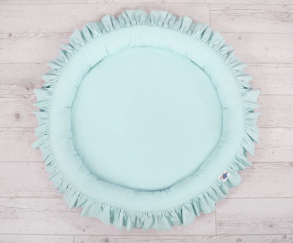 Set: Hanging canopy + Nest with flounce- mint - Image 4