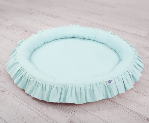 Nest with flounce - mint - Image 6