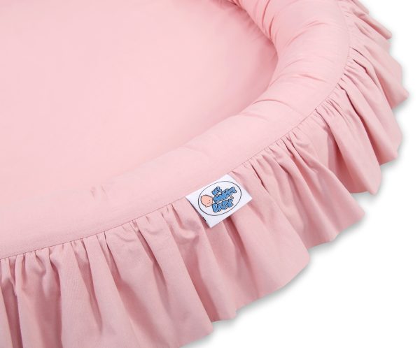 Nest with flounce - pastel pink - Image 4