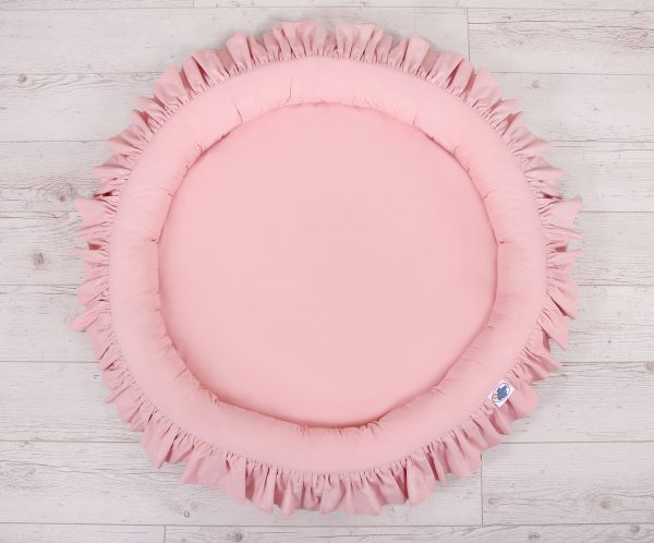 Nest with flounce - pastel pink - Image 5