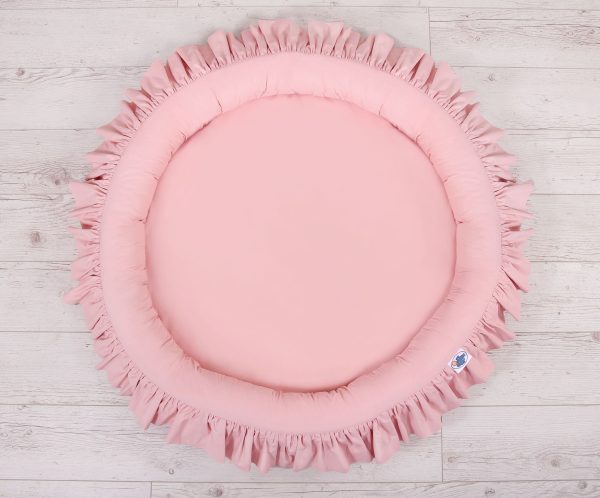 Set: Hanging canopy + Nest with flounce- pastel pink - Image 4