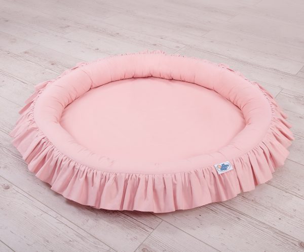 Nest with flounce - pastel pink - Image 6