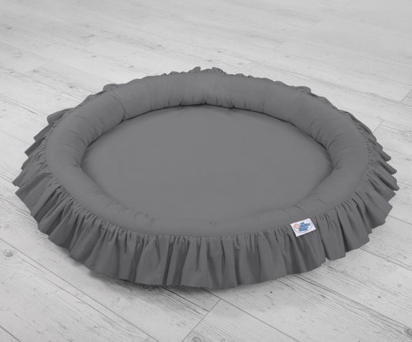 Set: Hanging canopy + Nest with flounce- anthracite - Image 5