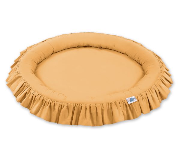 Nest with flounce - honey yellow - Image 3