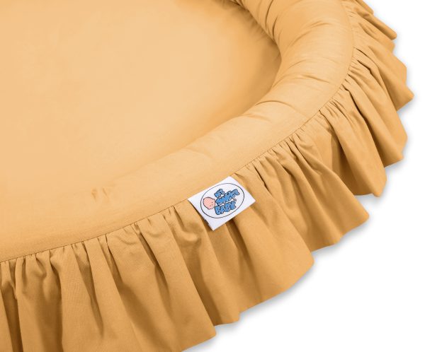 Nest with flounce - honey yellow - Image 4
