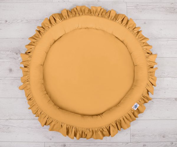 Nest with flounce - honey yellow - Image 5