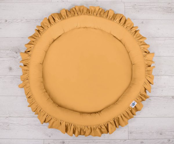 Set: Hanging canopy + Nest with flounce- honey yellow - Image 4