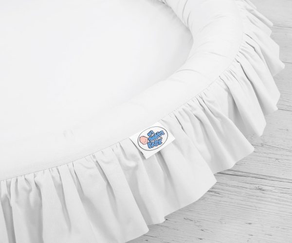 Set: Hanging canopy + Nest with flounce- white - Image 3