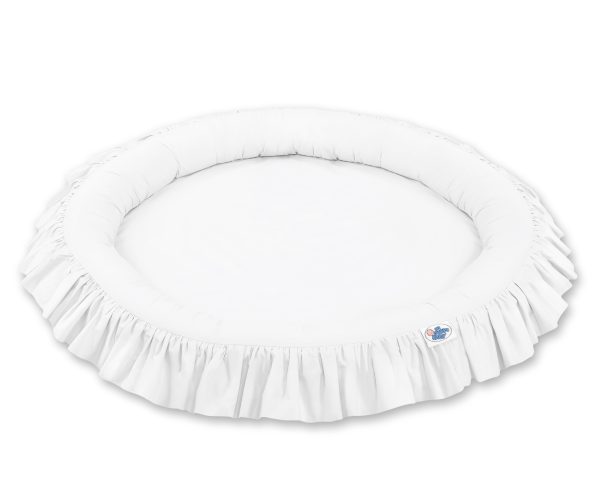 Nest with flounce - white - Image 3