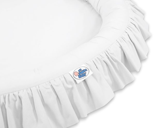 Nest with flounce - white - Image 4