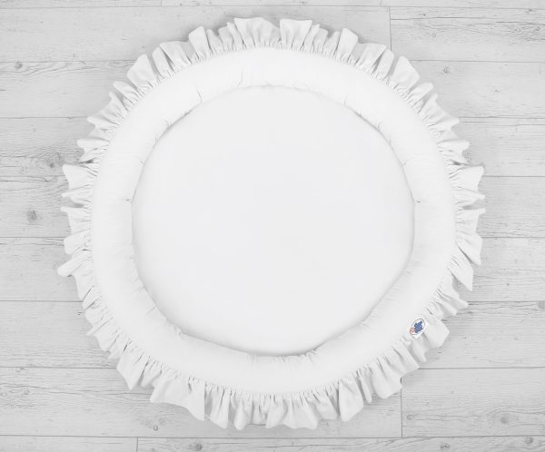 Nest with flounce - white - Image 5