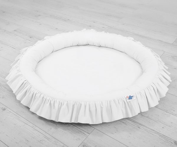 Nest with flounce - white - Image 6