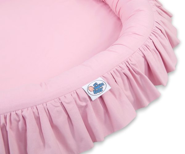 Nest with flounce - pink - Image 4