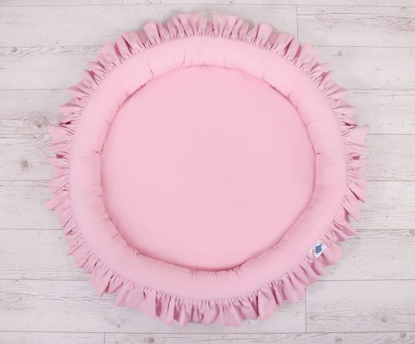 Set: Hanging canopy + Nest with flounce- pink - Image 4