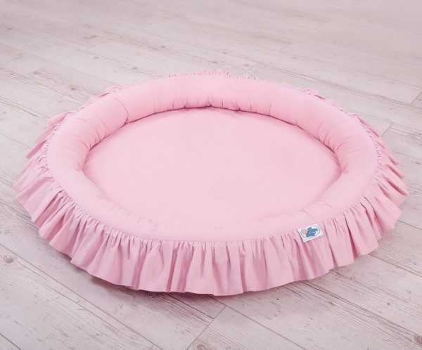Set: Hanging canopy + Nest with flounce- pink - Image 5