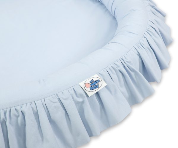 Nest with flounce - blue - Image 4