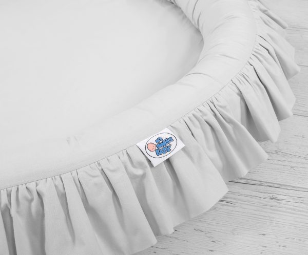 Nest with flounce - gray - Image 2