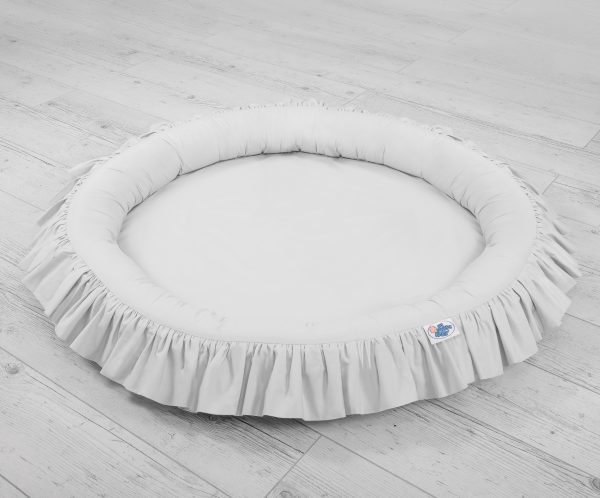 Nest with flounce - gray - Image 6