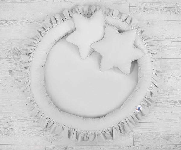 Nest with flounce - gray - Image 8
