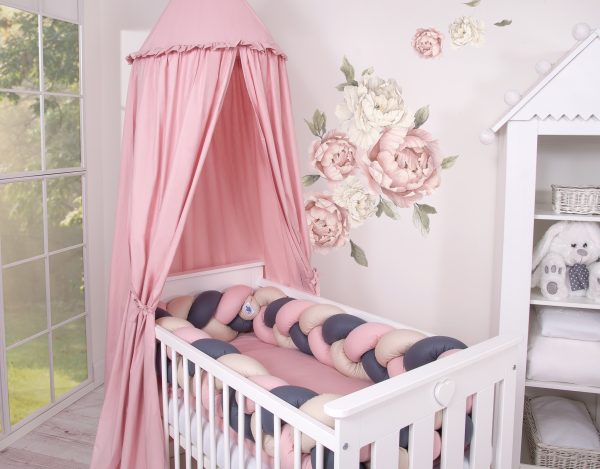 Wooden baby cot  120x60cm Lorenzo III white, with teething rail - Image 10
