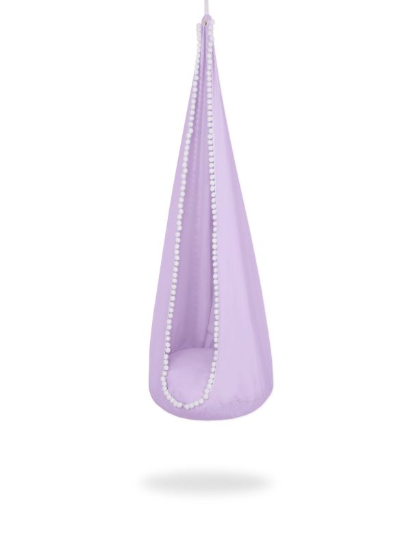Hanging swing hammock cocoon - lila