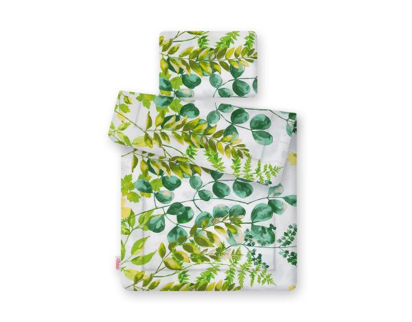 Bedding set 2-pcs 75x100cm NEWBORN - eucalyptus - Image 2