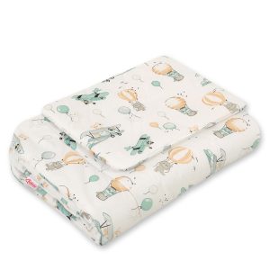 Bedding set 2-pcs 75x100cm NEWBORN - sky adventure