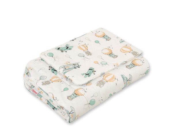 Bedding set 2-pcs 75x100cm NEWBORN - sky adventure