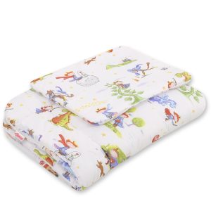 Bedding set 2-pcs 75x100cm NEWBORN - knight and dragon