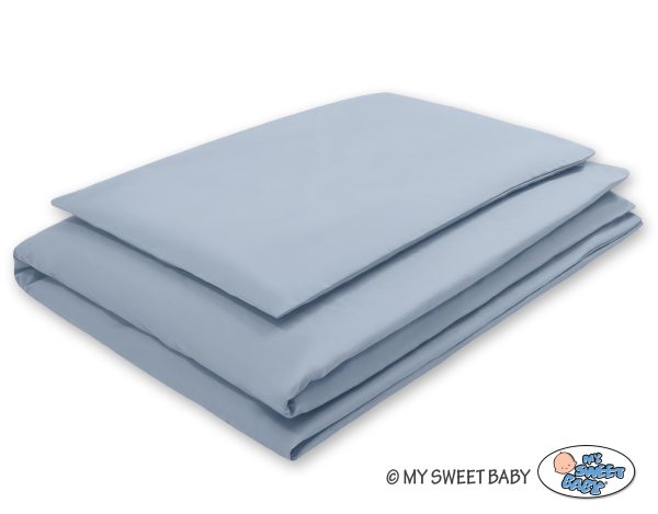 Bedding set 2-pcs- pastel blue - Image 2