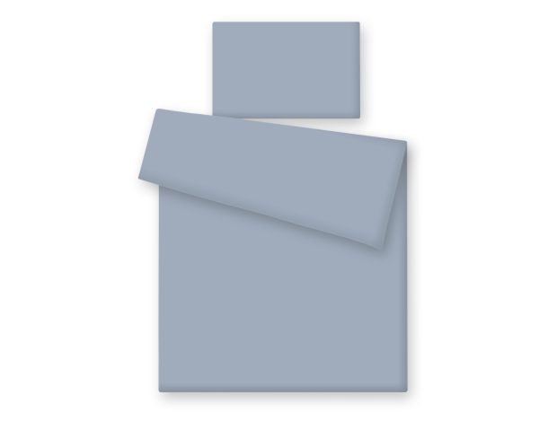 Bedding set 2-pcs- pastel blue - Image 5