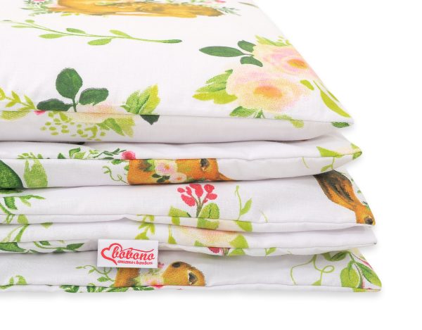 Baby cotton bedding set 2-pcs 135x100 cm- in the forest - Image 2